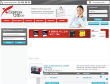 Tablet Screenshot of expressoffice.pl